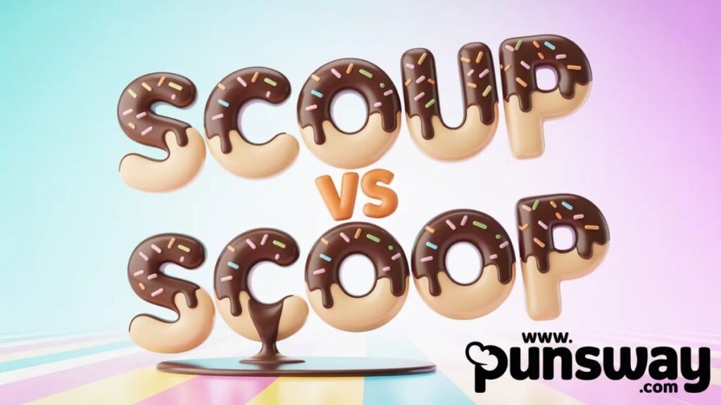 Scoup vs Scoop Spelling Mistake That Confuses Everyone