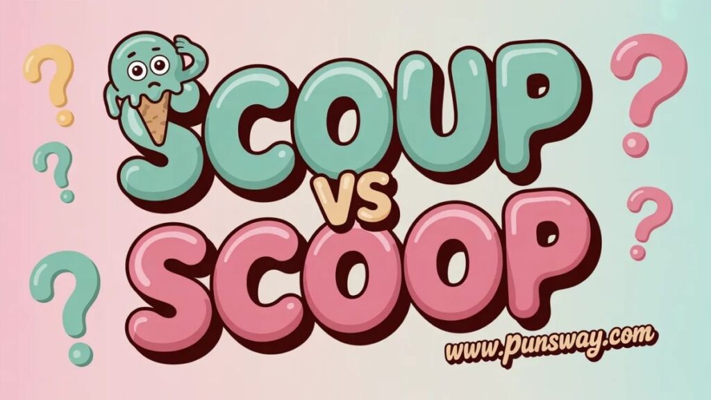 Why People Keep Mixing Up Scoup vs Scoop