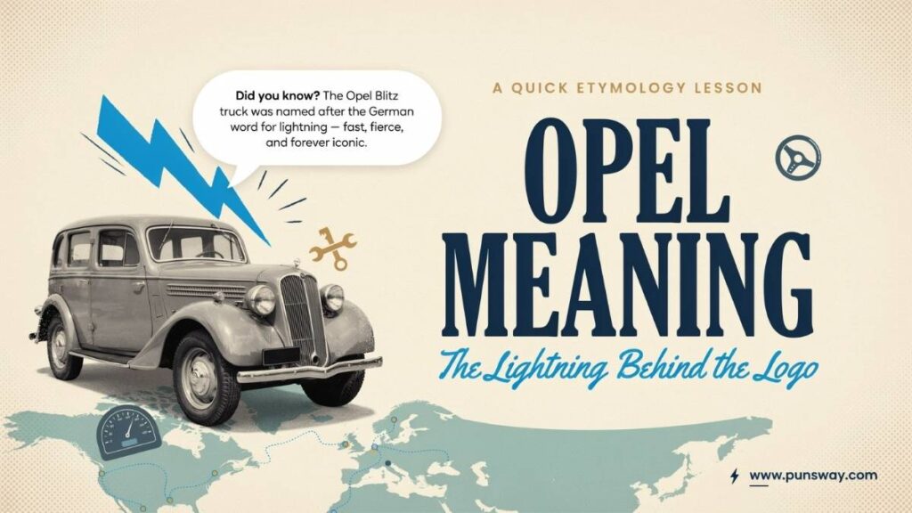 What Does the Opel Logo Mean?