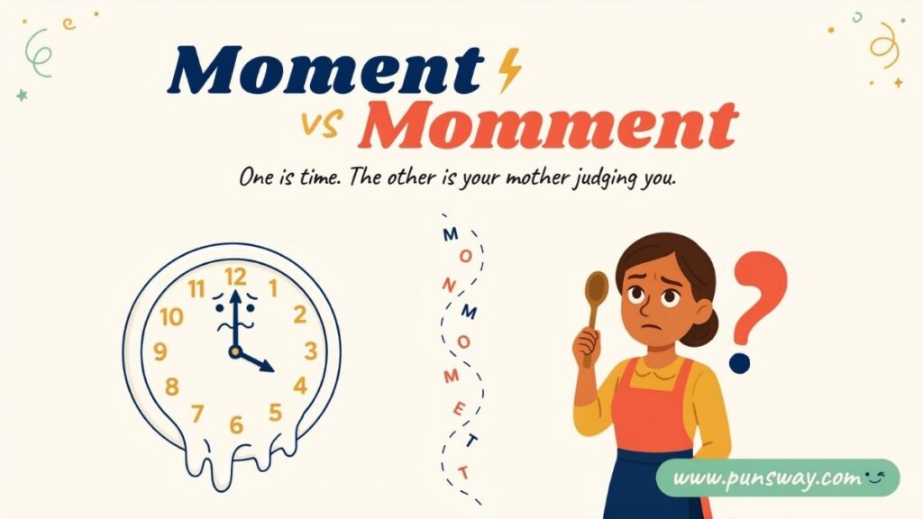 What Is the Difference Between Moment vs Momment?