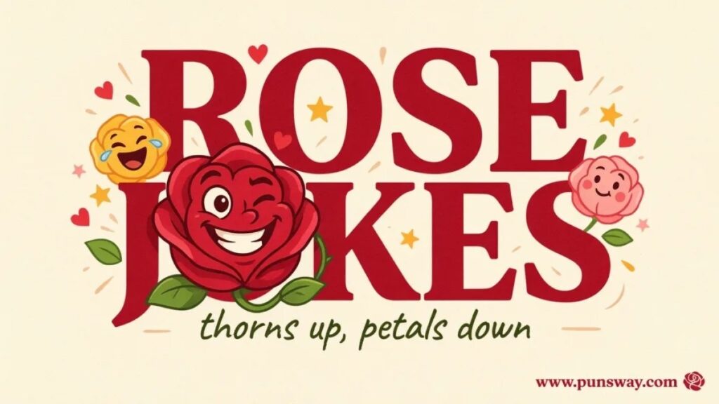 Rose Jokes The Ultimate Collection of Flower Inspired Funny Lines