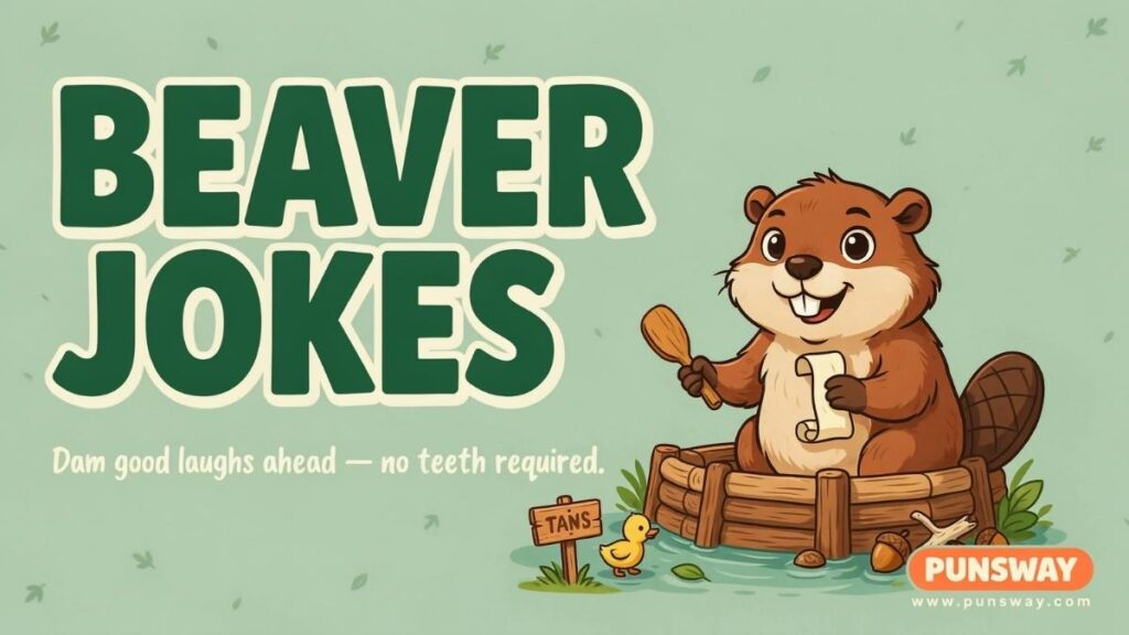 Beaver Jokes That Build a Good Laugh